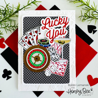 Lovely Layers: Roll The Dice - Honey Cuts - Stand - Alone Dies - Honey Bee Stamps