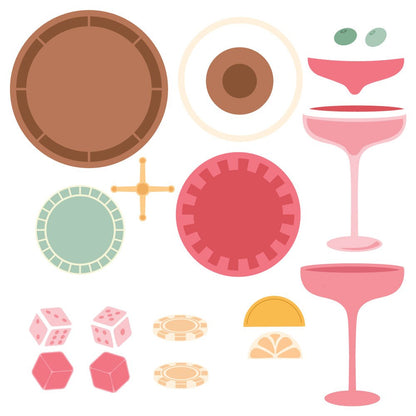 Lovely Layers: Roll The Dice - Honey Cuts - Stand - Alone Dies - Honey Bee Stamps