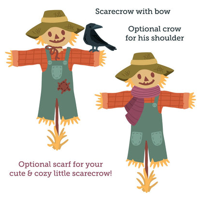Lovely Layers: Scarecrow - Honey Cuts - Stand - Alone Dies - Honey Bee Stamps