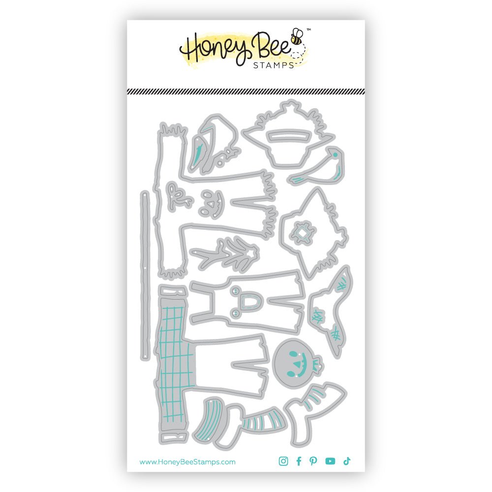Lovely Layers: Scarecrow - Honey Cuts - Stand - Alone Dies - Honey Bee Stamps