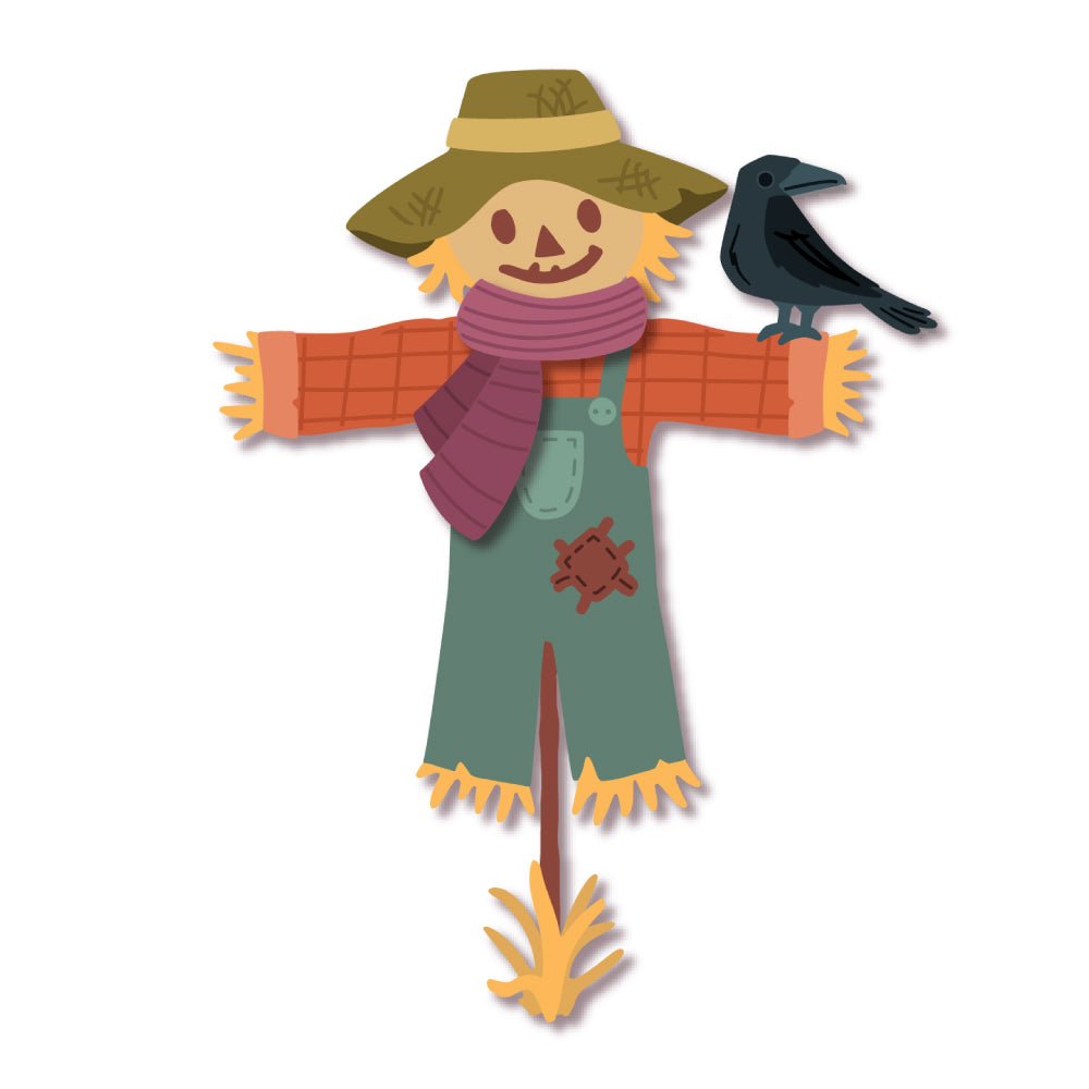 Lovely Layers: Scarecrow - Honey Cuts - Stand - Alone Dies - Honey Bee Stamps