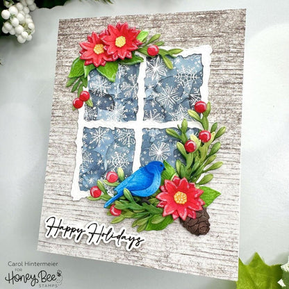 Lovely Layers: Seasonal Frame - Honey Cuts - Stand - Alone Dies - Honey Bee Stamps