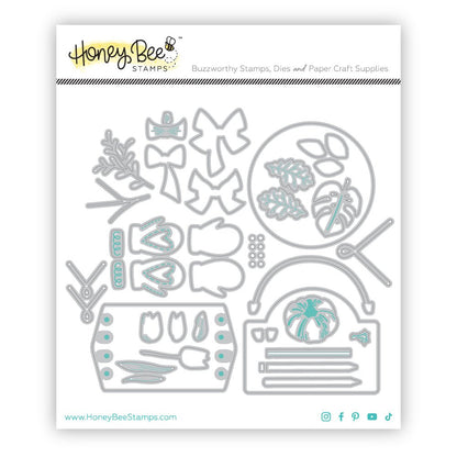 Lovely Layers: Seasonal Signs - Honey Cuts - Stand - Alone Dies - Honey Bee Stamps