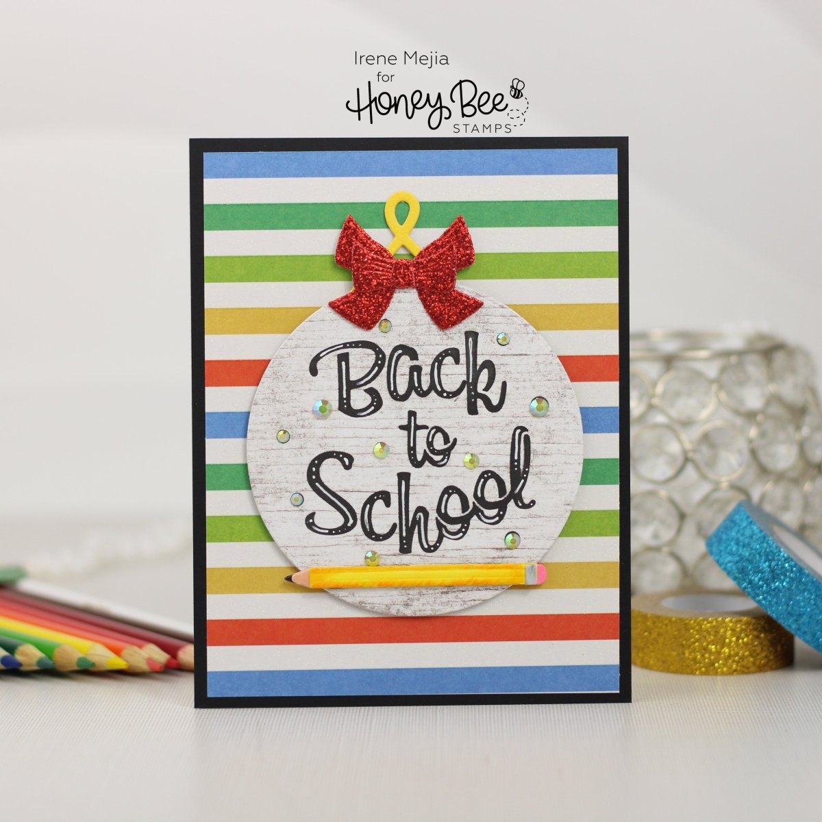 Lovely Layers: Seasonal Signs - Honey Cuts - Stand - Alone Dies - Honey Bee Stamps