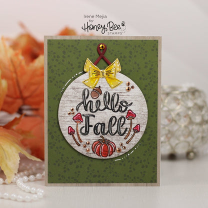 Lovely Layers: Seasonal Signs - Honey Cuts - Stand - Alone Dies - Honey Bee Stamps
