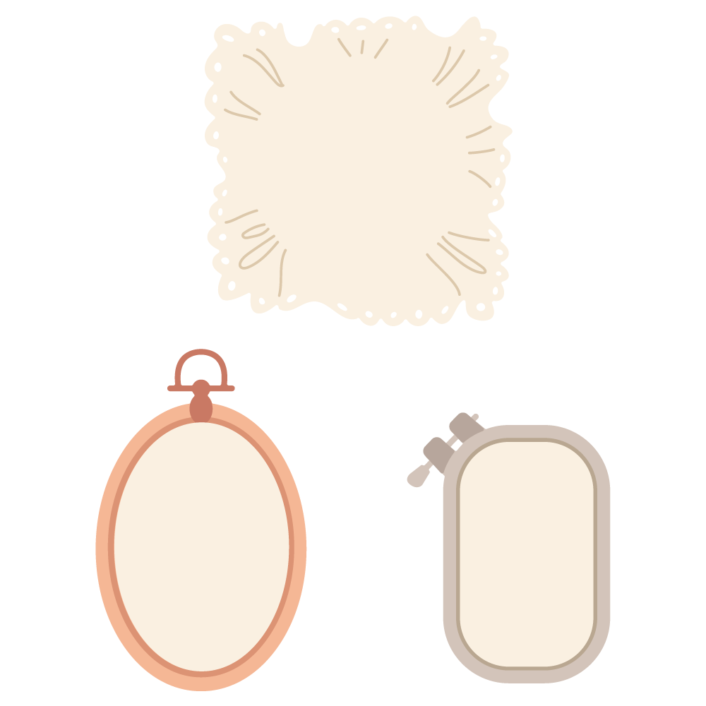 Lovely Layers: Shaped Embroidery Hoop - Honey Cuts - Stand - Alone Dies - Honey Bee Stamps