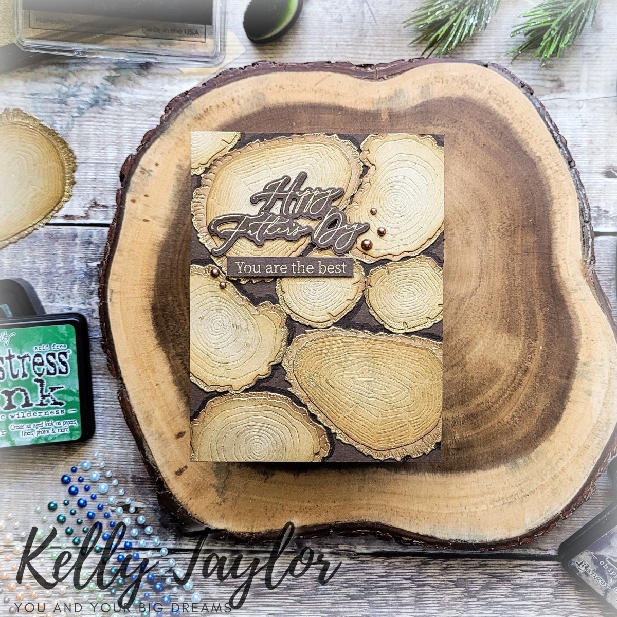 Lovely Layers: Slice & Stump - Honey Cuts - Stand - Alone Dies - Honey Bee Stamps