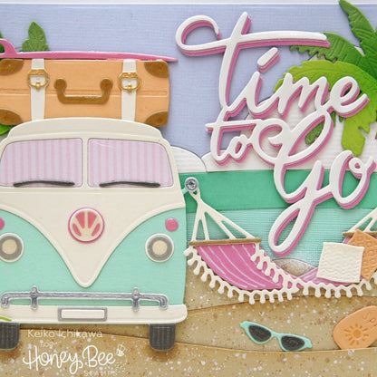 Lovely Layers: Small Suitcases - Honey Cuts - Stand - Alone Dies - Honey Bee Stamps