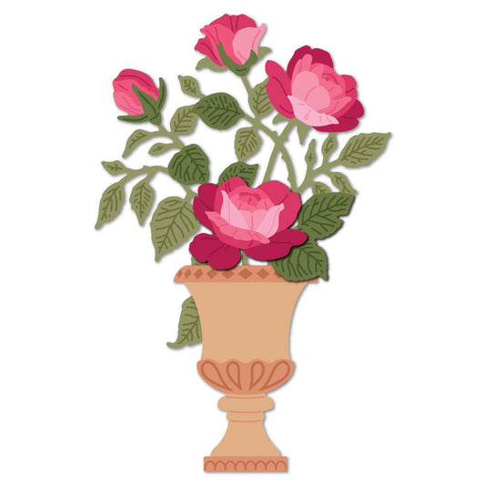Lovely Layers: Sweetheart Roses - Honey Cuts - Stand - Alone Dies - Honey Bee Stamps