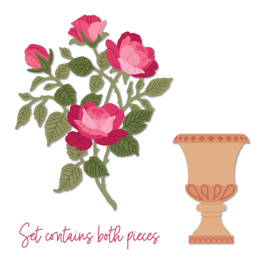 Lovely Layers: Sweetheart Roses - Honey Cuts - Stand - Alone Dies - Honey Bee Stamps