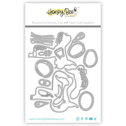 Lovely Layers: Tack - Honey Cuts - Stand - Alone Dies - Honey Bee Stamps