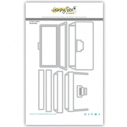 Lovely Layers: Tackle Box - Honey Cuts Stand - Alone Dies - Honey Bee Stamps