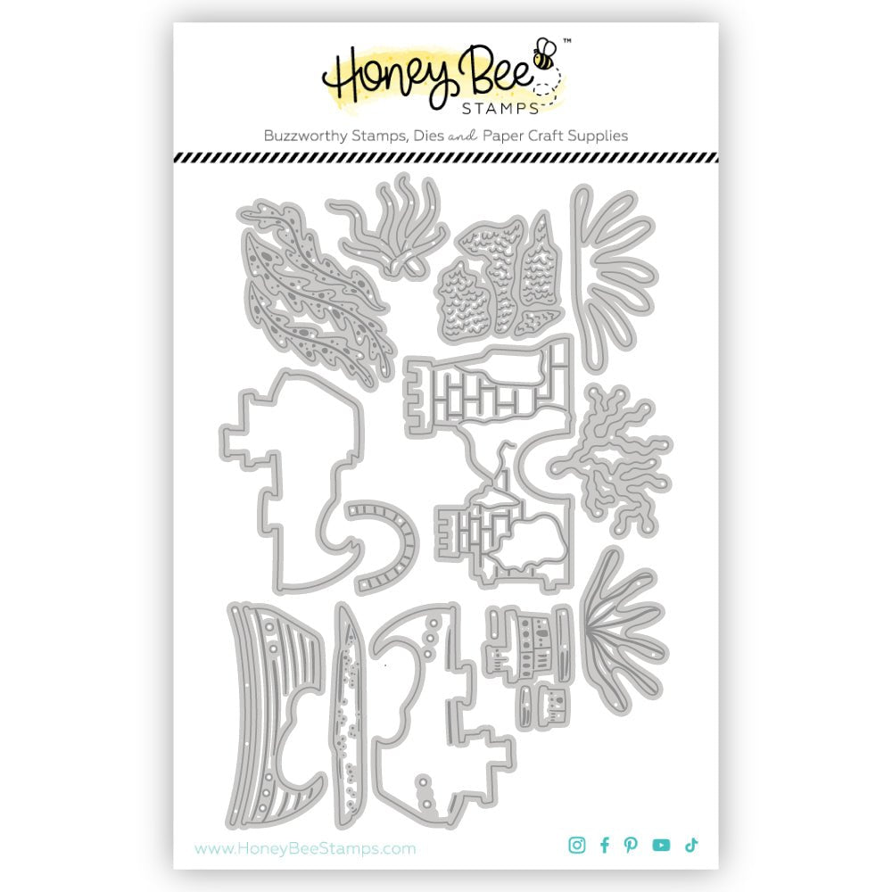 Lovely Layers: Tank Aquarium Add - On - Honey Cuts - Stand - Alone Dies - Honey Bee Stamps