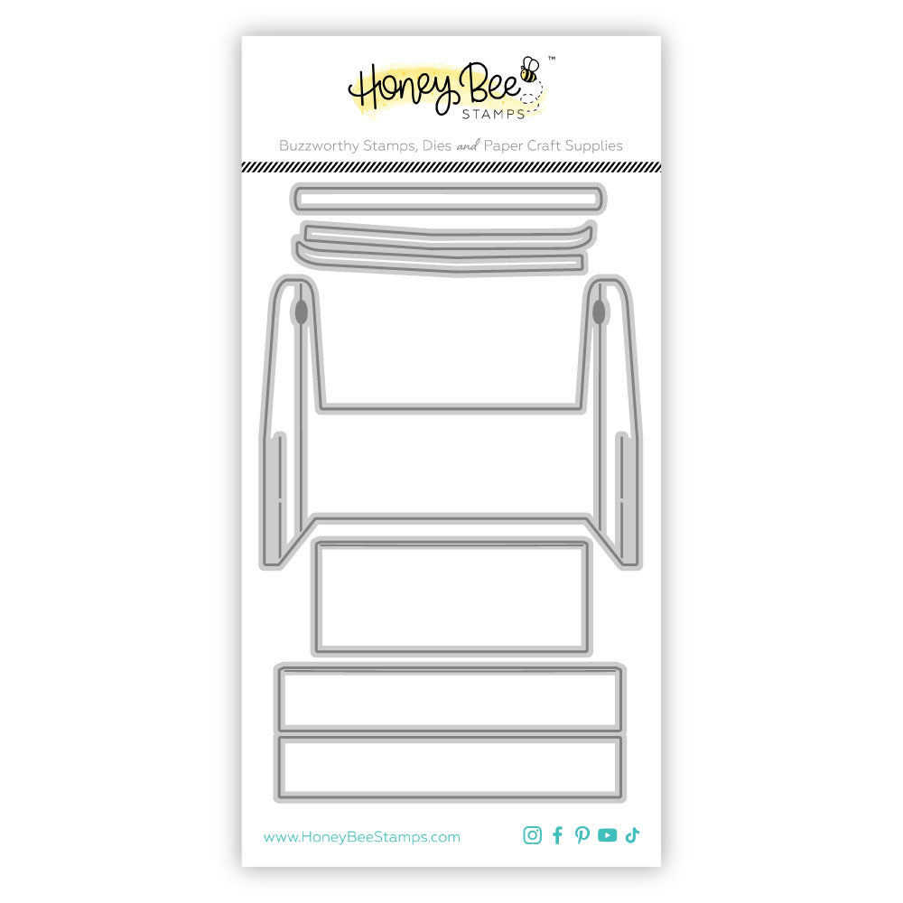 Lovely Layers: Tool Box - Honey Cuts - Stand - Alone Dies - Honey Bee Stamps