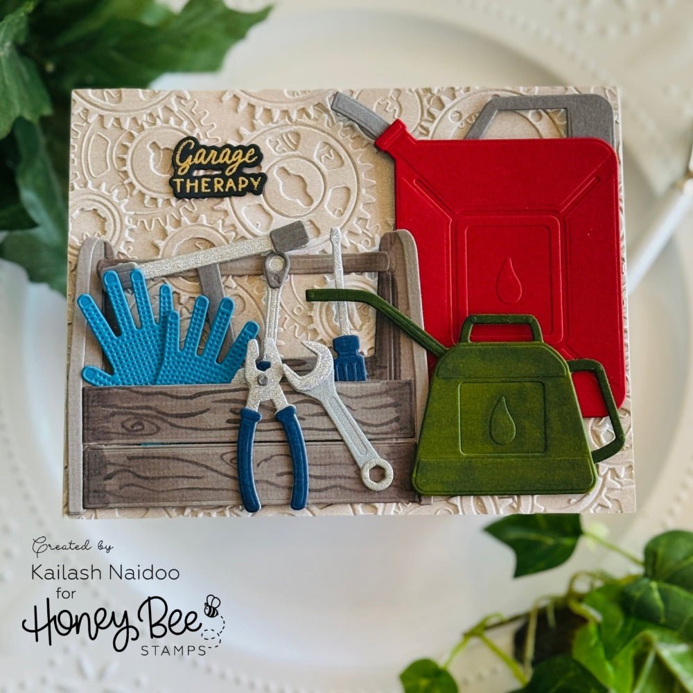 Lovely Layers: Tool Box Mechanics Add - on - Honey Cuts Stand - Alone Dies - Honey Bee Stamps