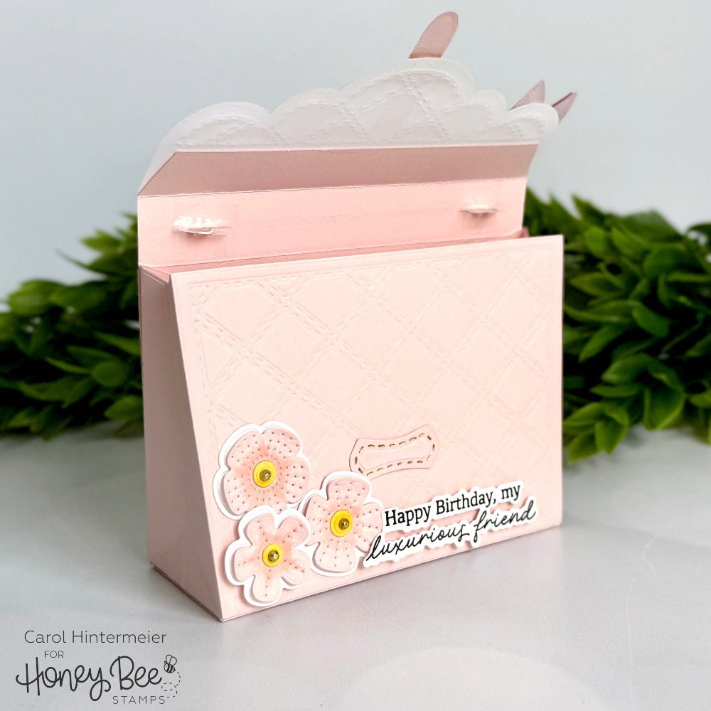 Lovely Layers: Tote For All Seasons - Honey Cuts Stand - Alone Dies - Honey Bee Stamps