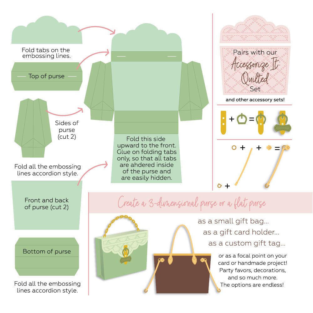 Lovely Layers: Tote For All Seasons - Honey Cuts Stand - Alone Dies - Honey Bee Stamps