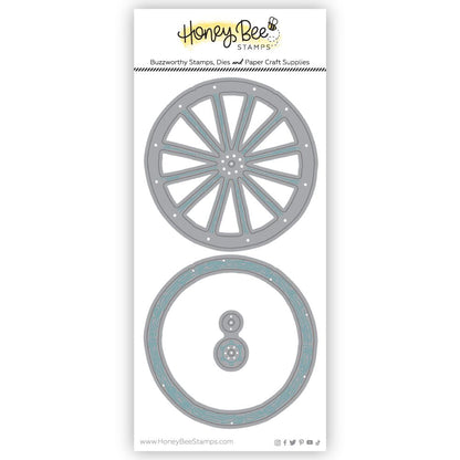 Lovely Layers: Wagon Wheel - Honey Cuts - Honey Bee Stamps
