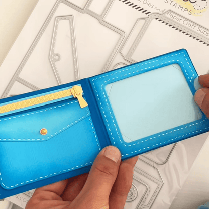 Lovely Layers: Wallet - Honey Cuts Stand - Alone Dies - Honey Bee Stamps