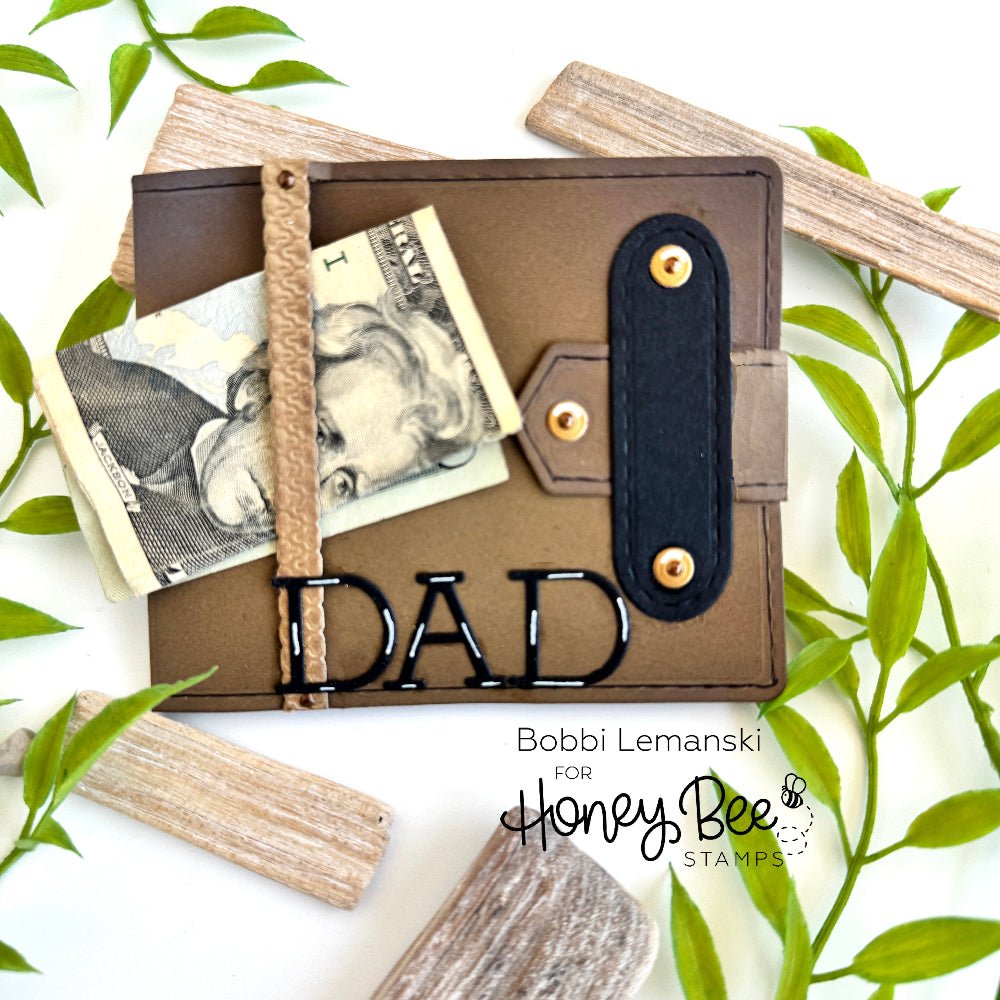 Lovely Layers: Wallet - Honey Cuts Stand - Alone Dies - Honey Bee Stamps