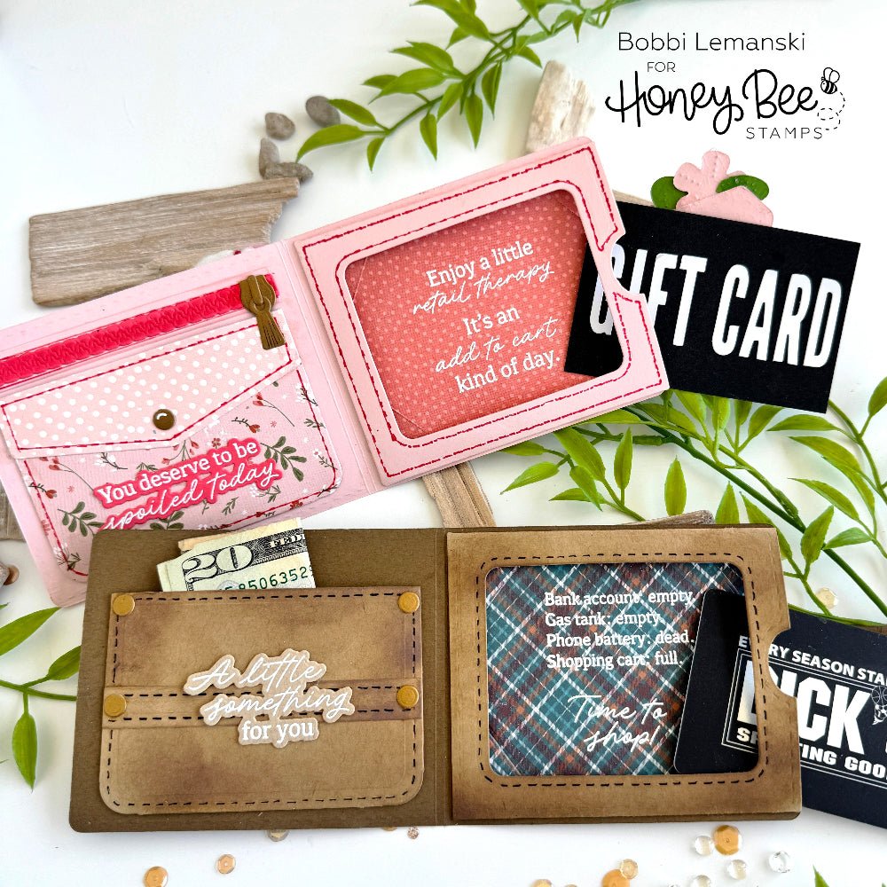 Lovely Layers: Wallet - Honey Cuts Stand - Alone Dies - Honey Bee Stamps