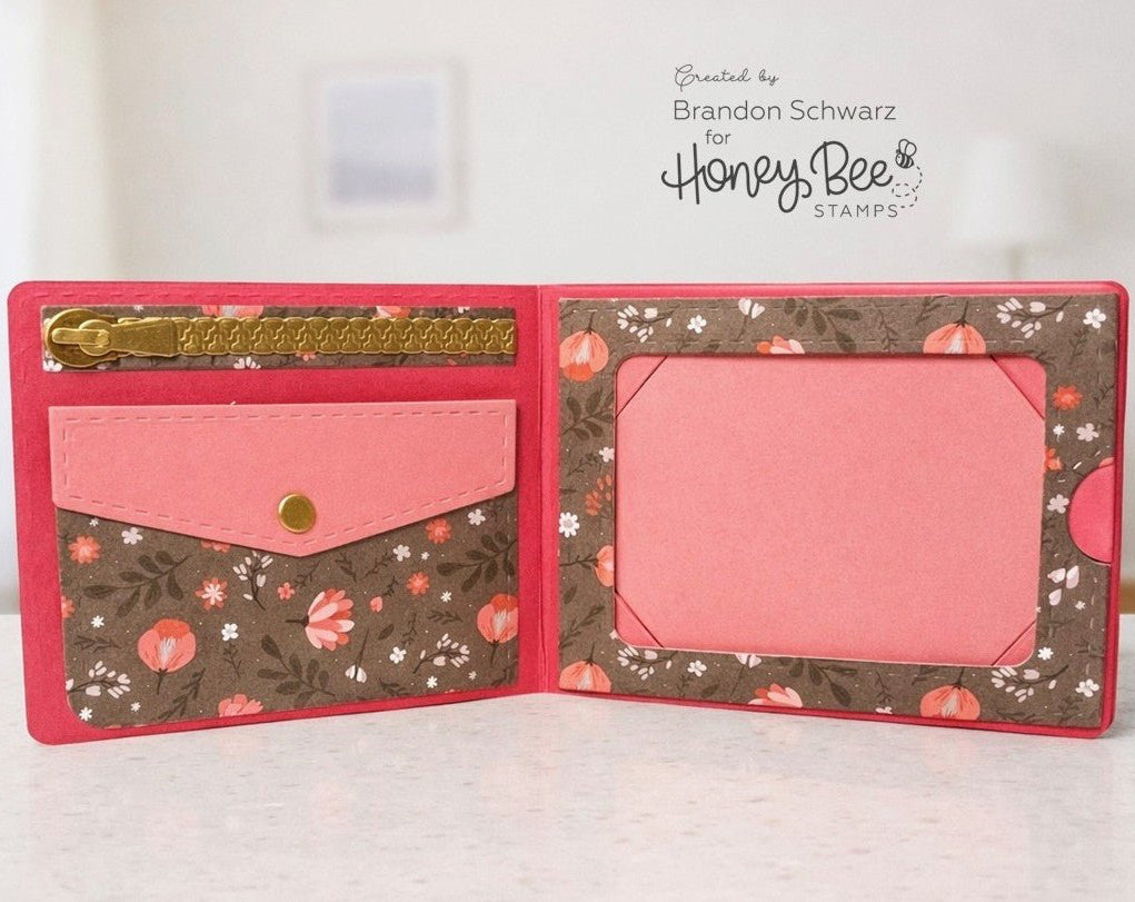 Lovely Layers: Wallet - Honey Cuts Stand - Alone Dies - Honey Bee Stamps