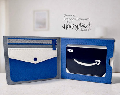 Lovely Layers: Wallet - Honey Cuts Stand - Alone Dies - Honey Bee Stamps