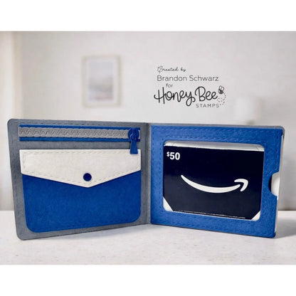 Lovely Layers: Wallet - Honey Cuts Stand - Alone Dies - Honey Bee Stamps