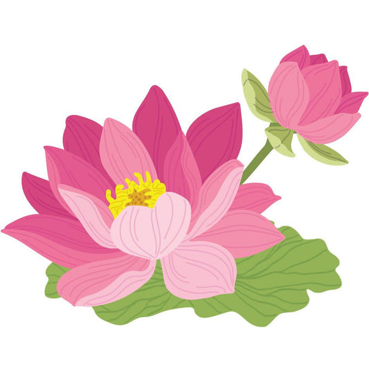 Lovely Layers: Water Lily - Honey Cuts - Stand - Alone Dies - Honey Bee Stamps