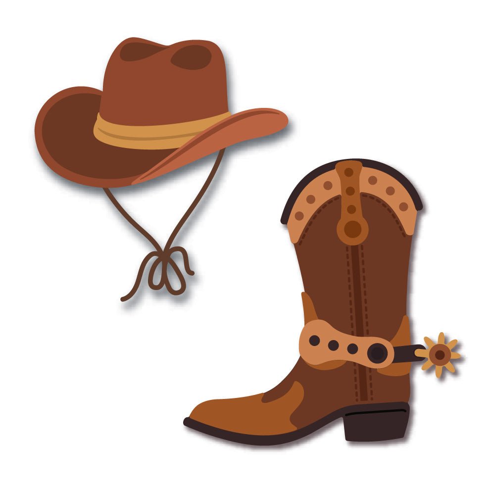 Lovely Layers: Western Wear - Honey Cuts - Stand - Alone Dies - Honey Bee Stamps