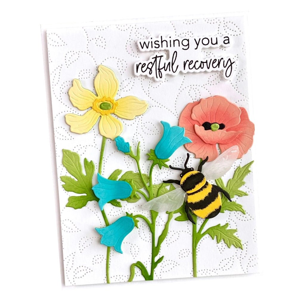 Lovely Layers: Wildflowers - Honey Cuts - Stand - Alone Dies - Honey Bee Stamps