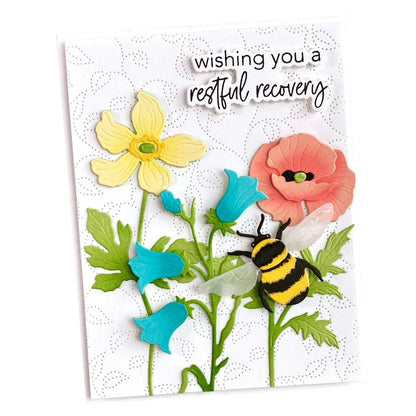 Lovely Layers: Wildflowers - Honey Cuts - Stand - Alone Dies - Honey Bee Stamps
