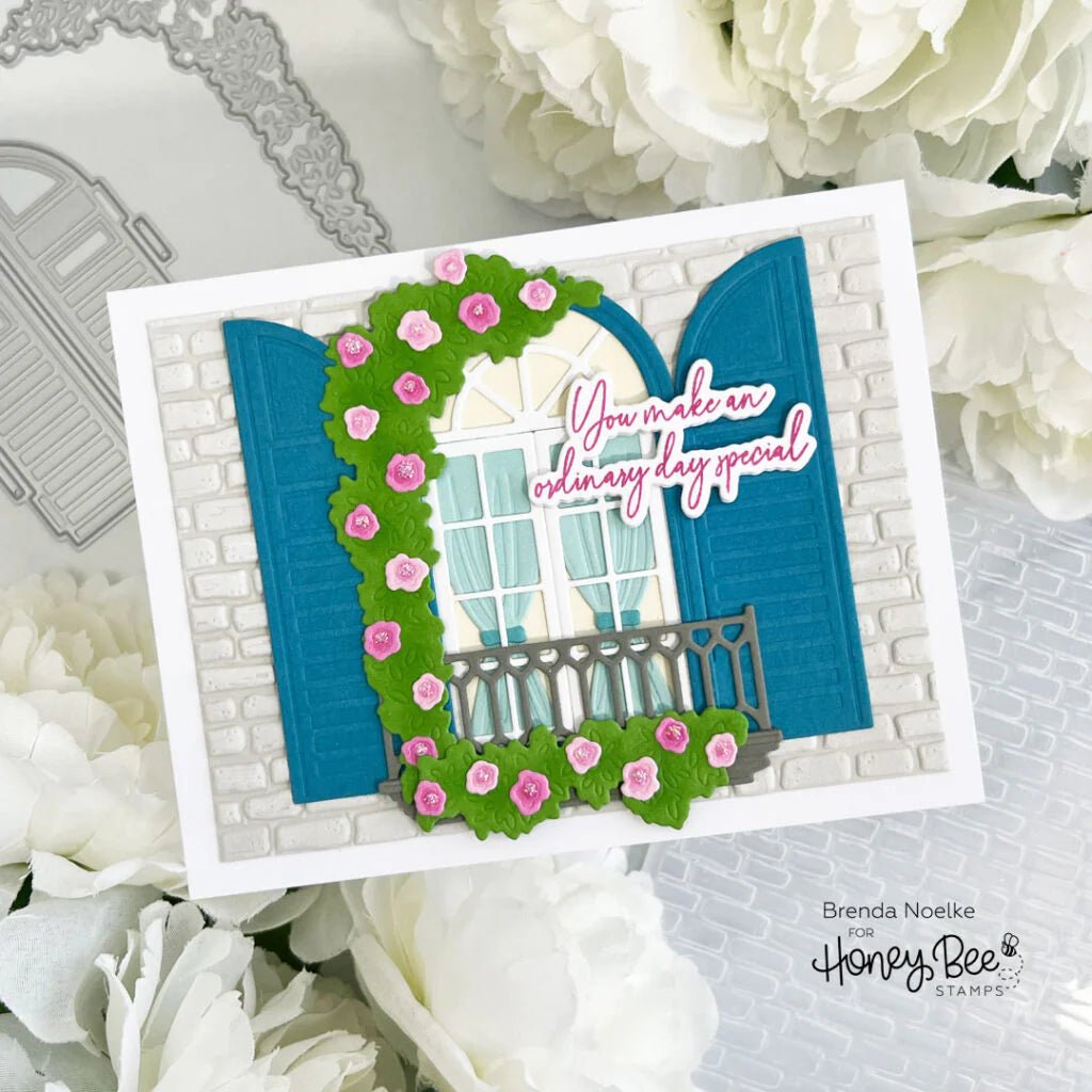 Lovely Layers: Window - Honey Cuts - Stand - Alone Dies - Honey Bee Stamps