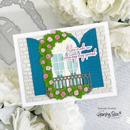 Lovely Layers: Window - Honey Cuts - Stand - Alone Dies - Honey Bee Stamps