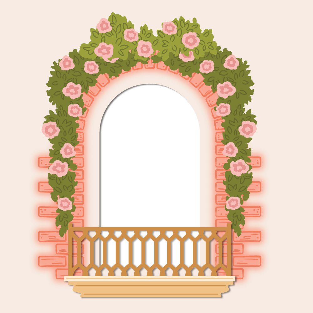 Lovely Layers: Window - Honey Cuts - Stand - Alone Dies - Honey Bee Stamps