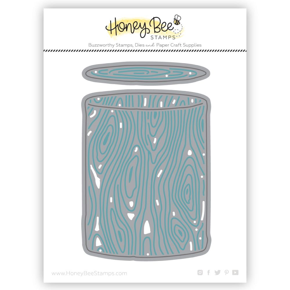 Lovely Layers: Wood Vase - Honey Cuts - Stand - Alone Dies - Honey Bee Stamps