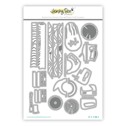 Lovely Layers: Woodworking - Honey Cuts - Stand - Alone Dies - Honey Bee Stamps