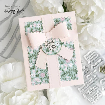 Lovely Layers: Wrap It Up - Honey Cuts Stand - Alone Dies - Honey Bee Stamps