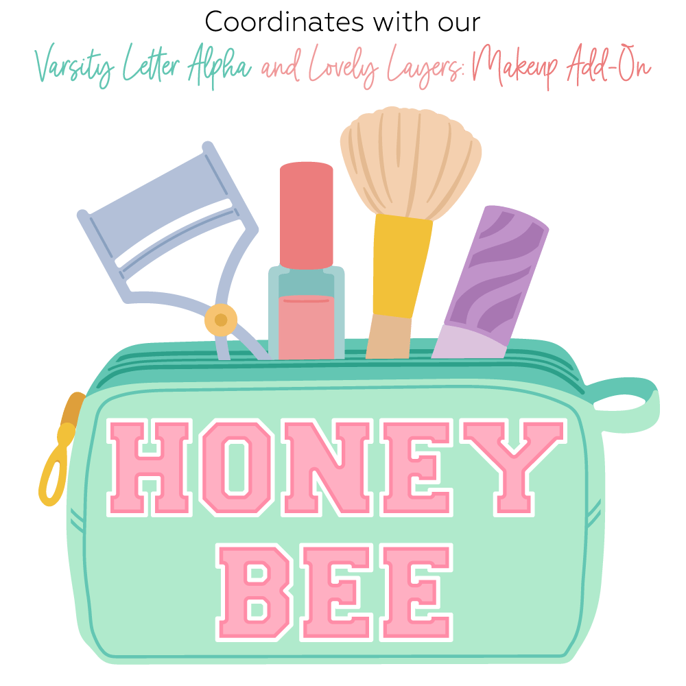 Lovely Layers: Zipper Bag - Honey Cuts - Stand - Alone Dies - Honey Bee Stamps