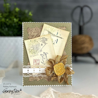 Lovely Layouts: Posted - Honey Cuts - Stand - Alone Dies - Honey Bee Stamps