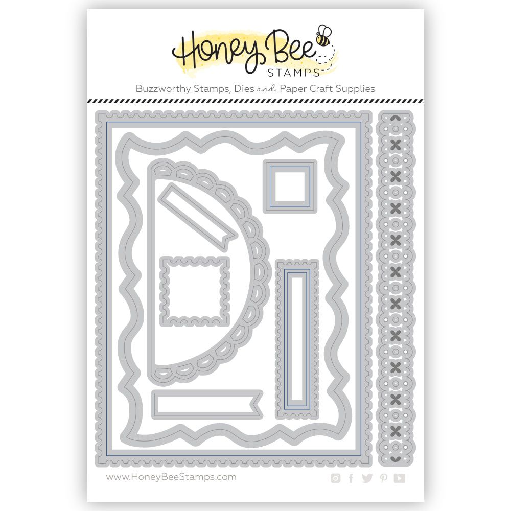 Lovely Layouts: Posted - Honey Cuts - Stand - Alone Dies - Honey Bee Stamps