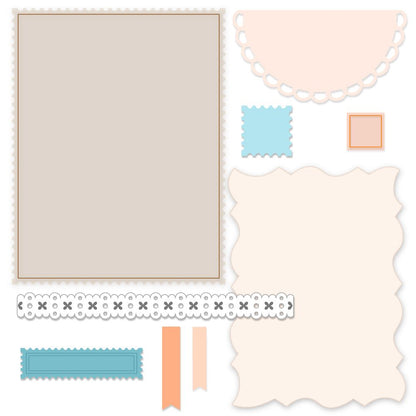 Lovely Layouts: Posted - Honey Cuts - Stand - Alone Dies - Honey Bee Stamps