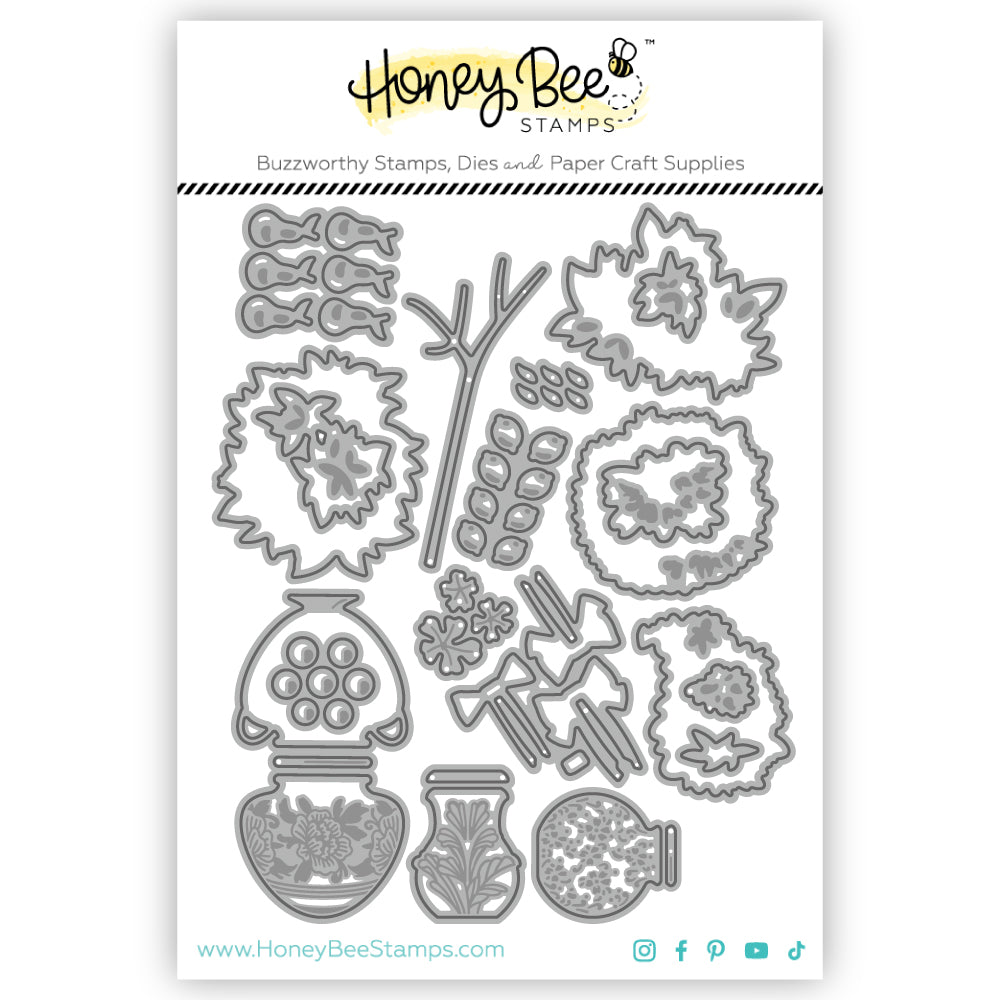 Loverly Layers: Topiary - Honey Cuts - Stand - Alone Dies - Honey Bee Stamps