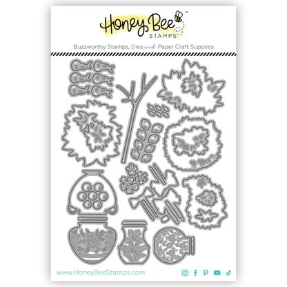 Loverly Layers: Topiary - Honey Cuts - Stand - Alone Dies - Honey Bee Stamps