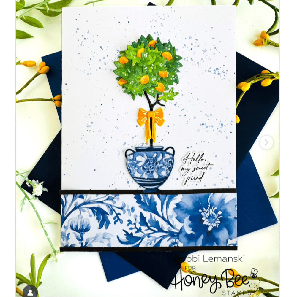 Loverly Layers: Topiary - Honey Cuts - Stand - Alone Dies - Honey Bee Stamps