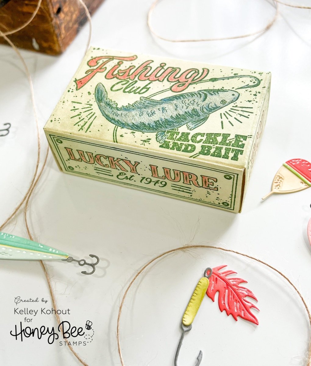 Lucky Lures - Honey Cuts - Coordinating Dies - Honey Bee Stamps