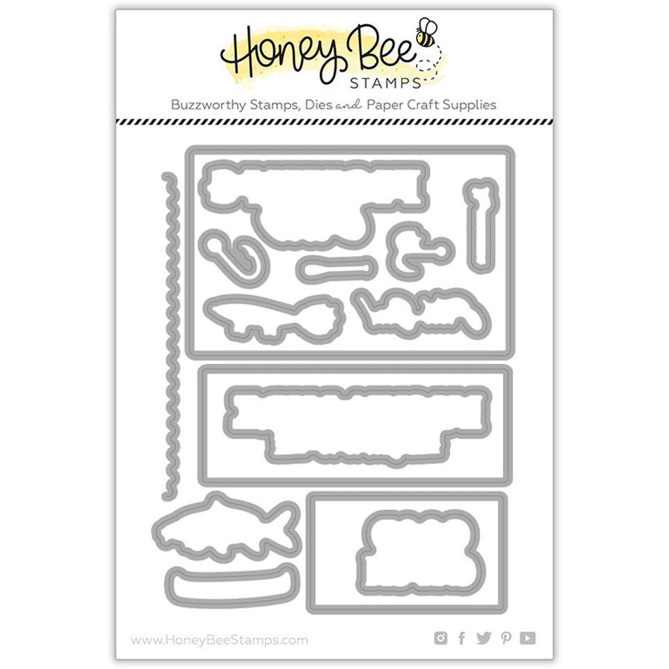 Lucky Lures - Honey Cuts - Coordinating Dies - Honey Bee Stamps