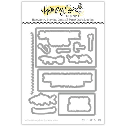 Lucky Lures - Honey Cuts - Coordinating Dies - Honey Bee Stamps