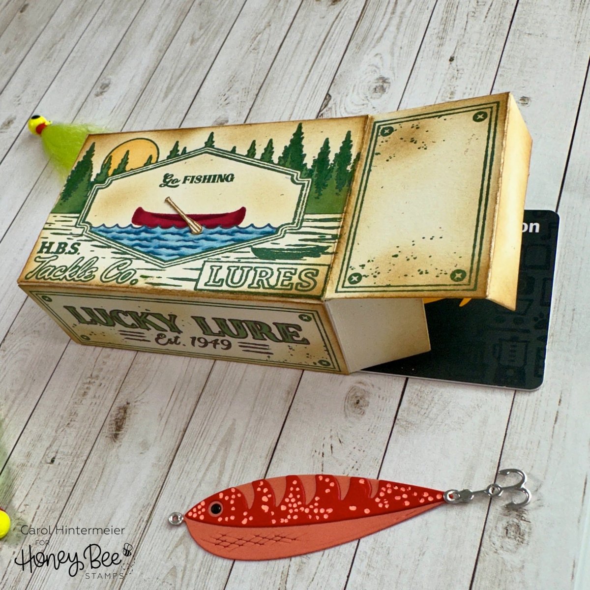 Lucky Lures - Honey Cuts - Coordinating Dies - Honey Bee Stamps