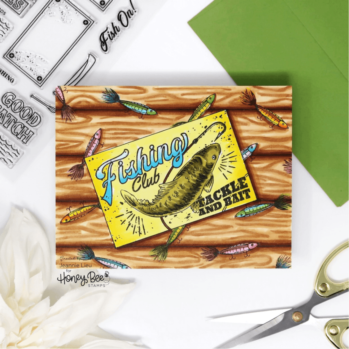 Lucky Lures - Honey Cuts - Coordinating Dies - Honey Bee Stamps